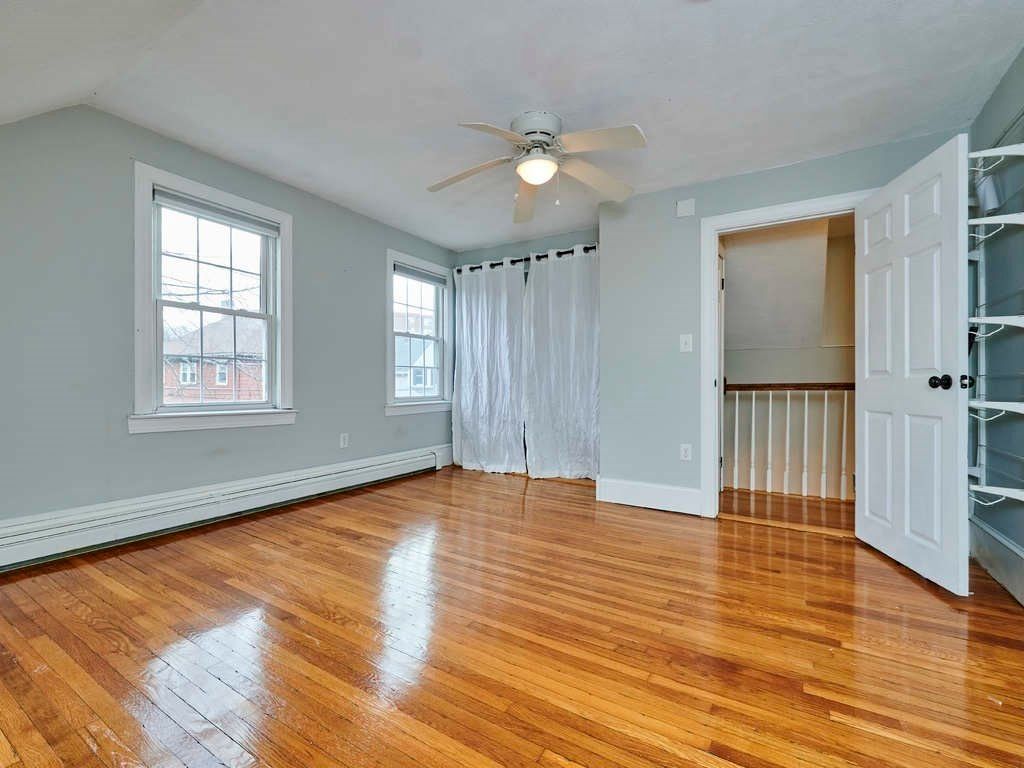 Empty room, Interior, Wood Texture Flooring