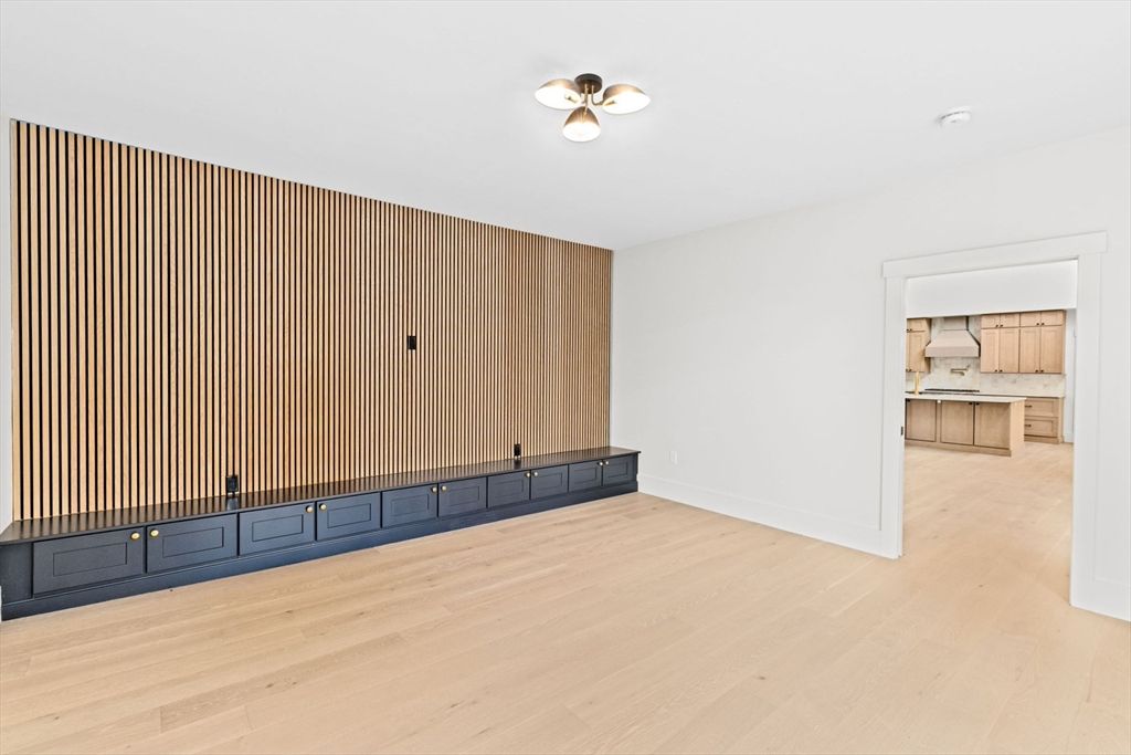 Empty room, Interior, Kitchen, Wood Texture Flooring