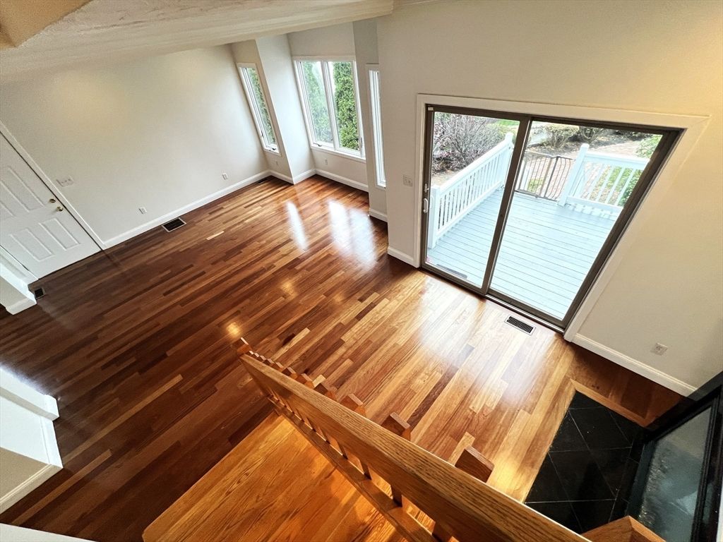 Empty room, Interior, Wood Texture Flooring