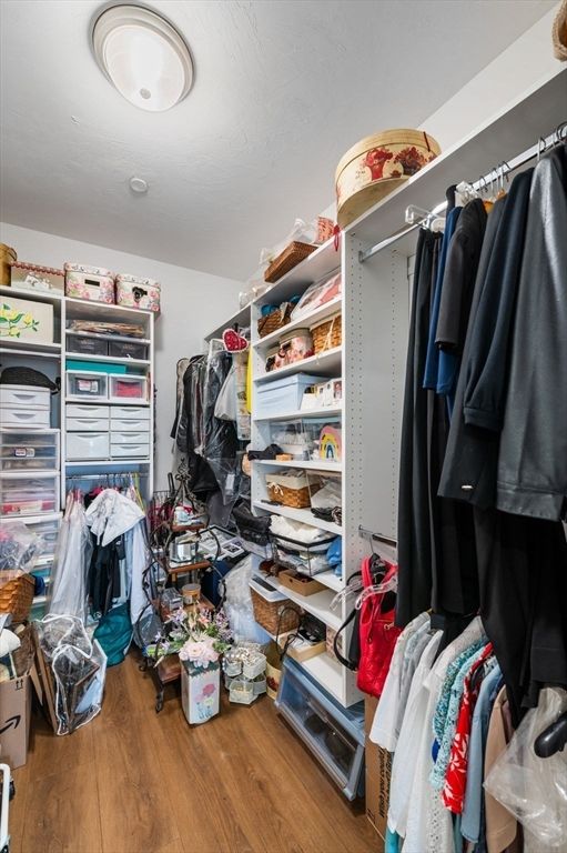 Interior, Walk-in Closets, Wood Texture Flooring