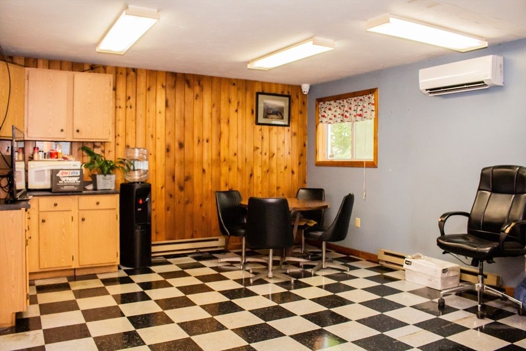 Home Office, Interior, Recessed Lighting, Wooden Walls