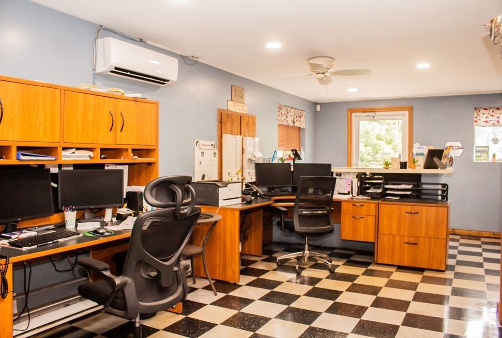 Home Office, Interior, Recessed Lighting