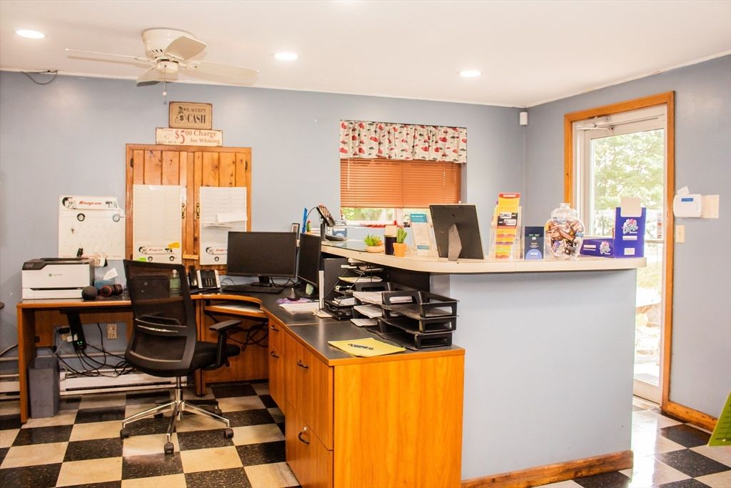 Home Office, Interior, Recessed Lighting