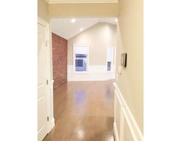 Interior, Recessed Lighting, Stone Walls, Wood Texture Flooring