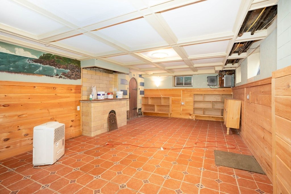 Empty room, Interior, Wooden Walls