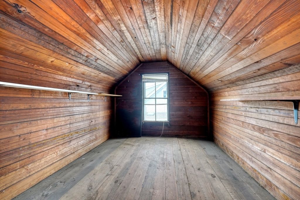 Empty room, Interior, Wooden Ceilings, Wood Texture Flooring, Wooden Walls