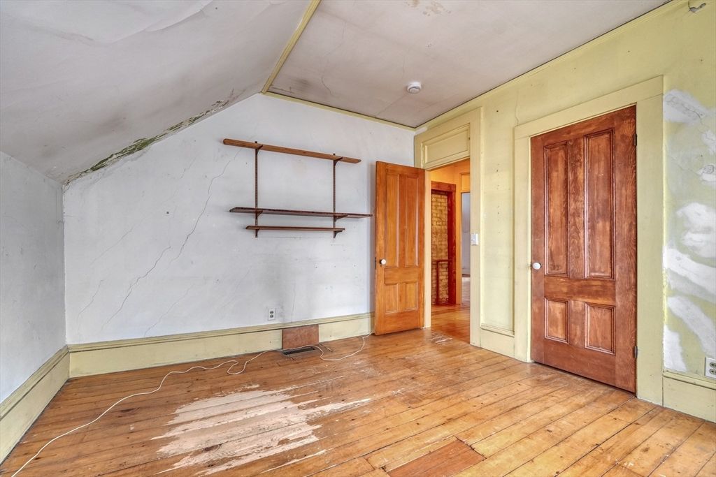 Empty room, Interior, Wood Texture Flooring