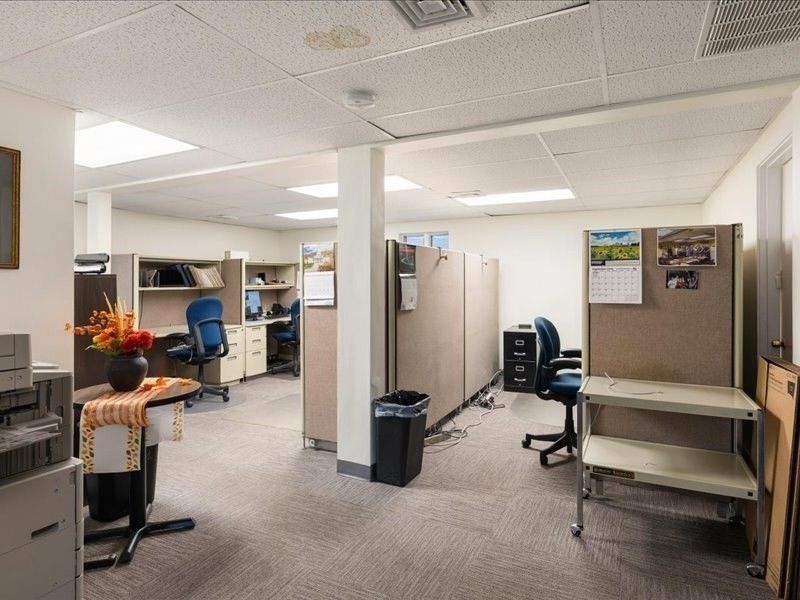 Home Office, Interior, Recessed Lighting