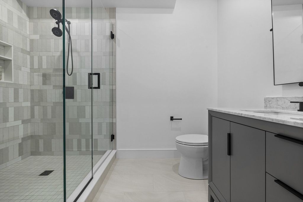 Bathroom, Glass Shower, Interior