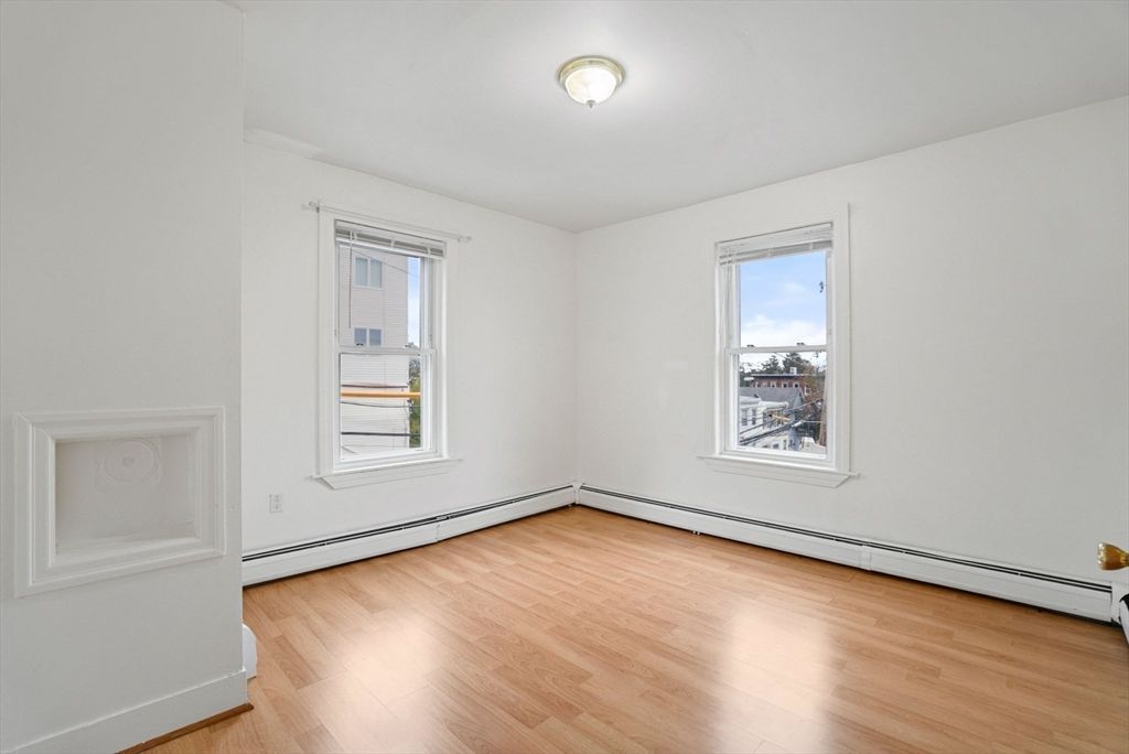 Empty room, Interior, Wood Texture Flooring