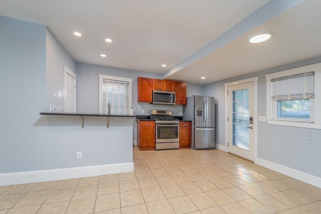 Interior, Kitchen, Recessed Lighting, Stainless Steel Appliances