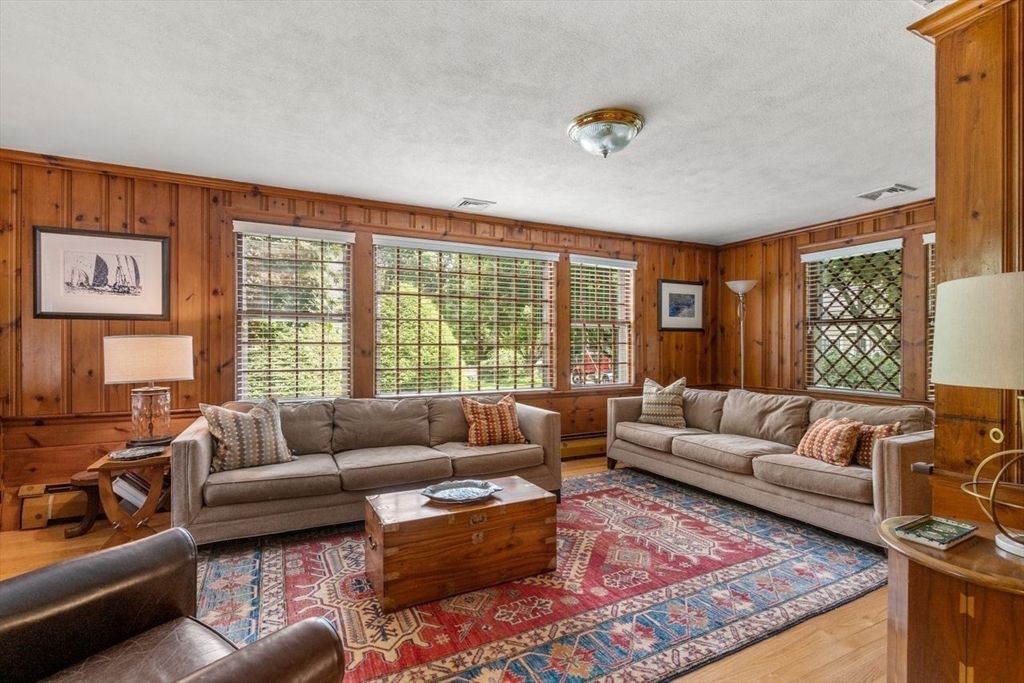 Interior, Living room, Wood Texture Flooring, Wooden Walls