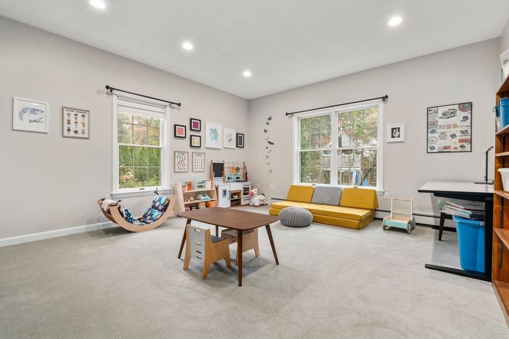 Home Office, Interior, Recessed Lighting