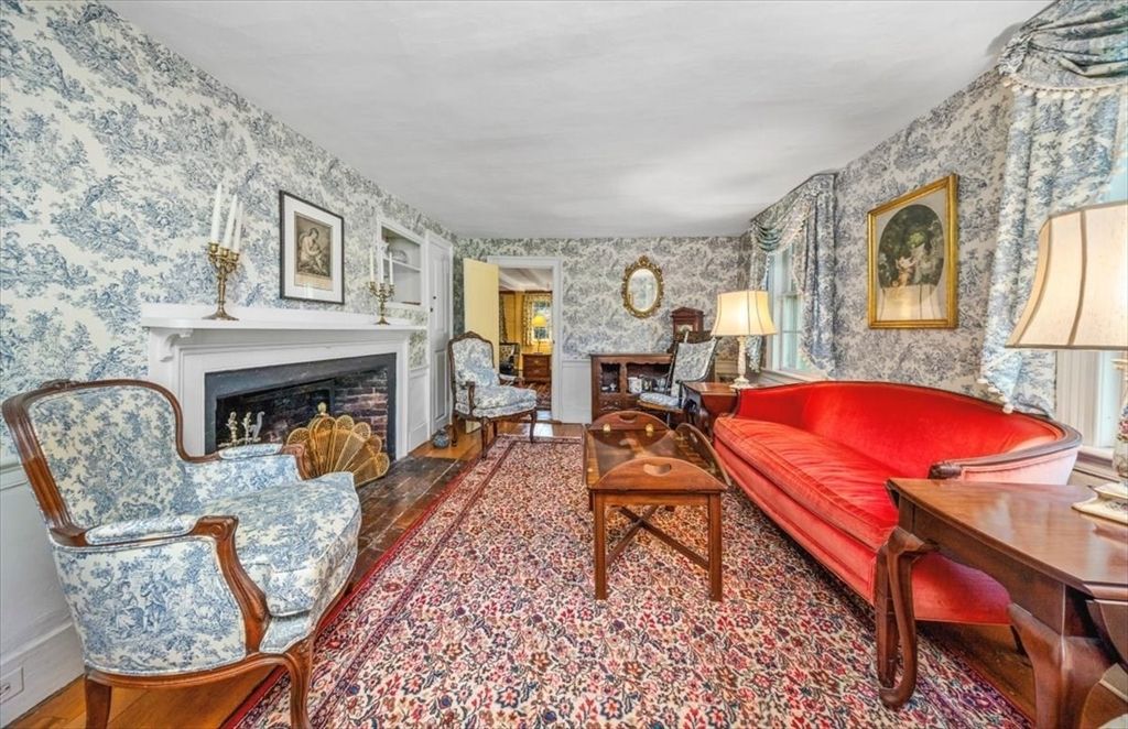 Fireplace, Interior, Living room, Wood Texture Flooring