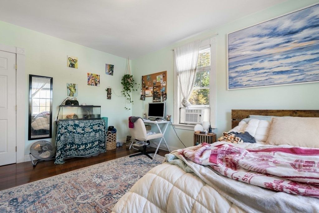 Bedroom, Home Office, Interior, Wood Texture Flooring