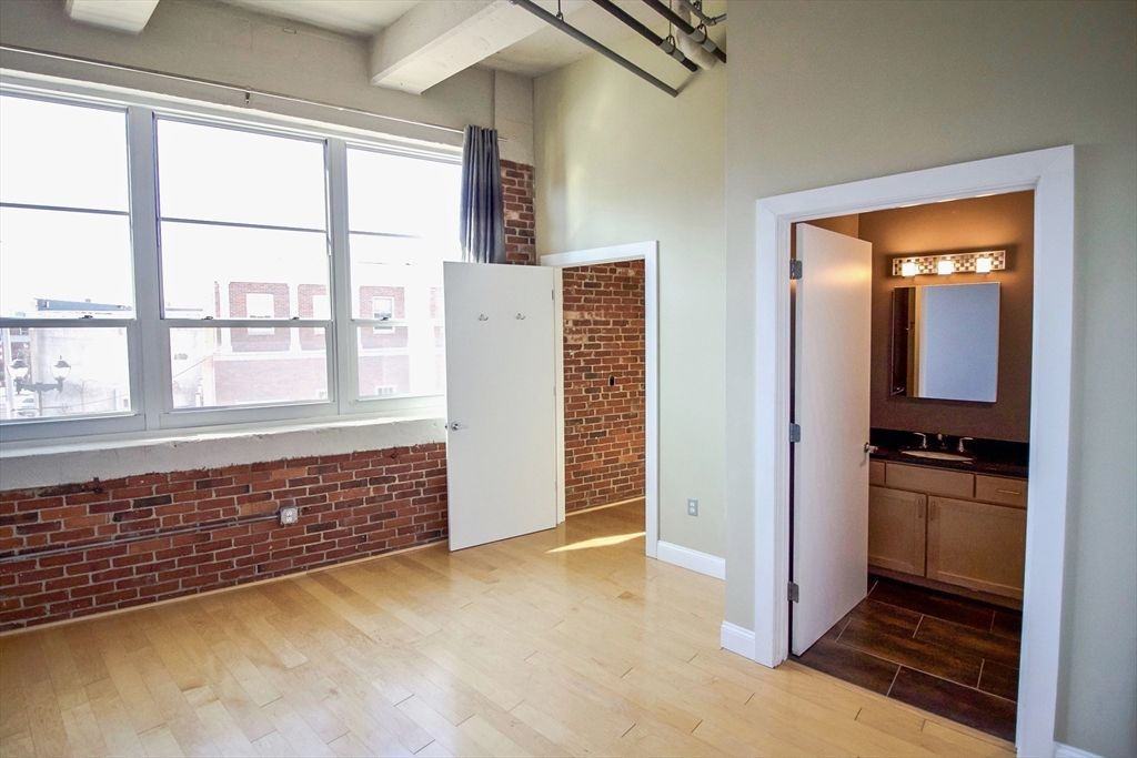 Interior, Stone Walls, Wood Texture Flooring