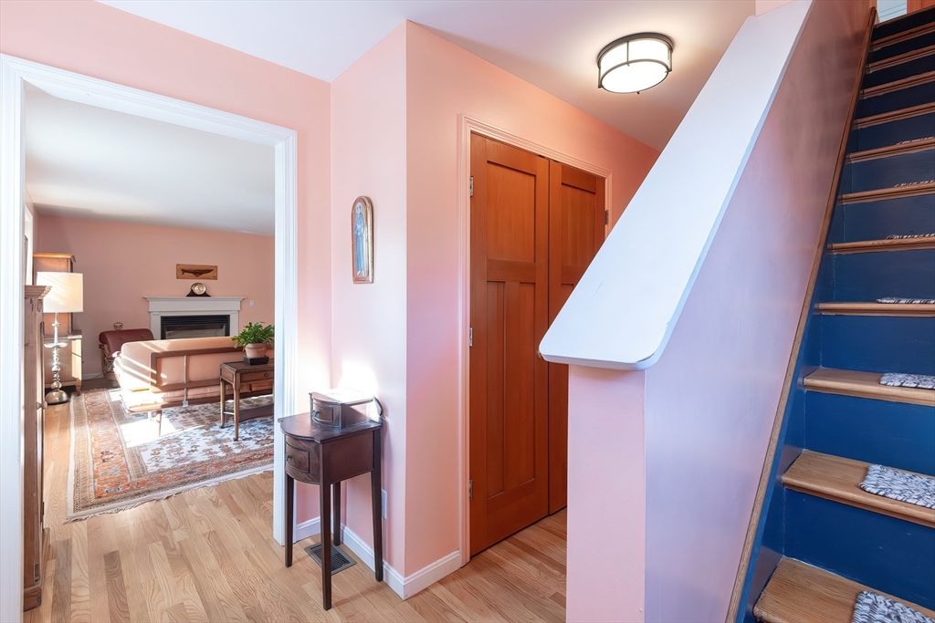 Fireplace, Interior, Wood Texture Flooring