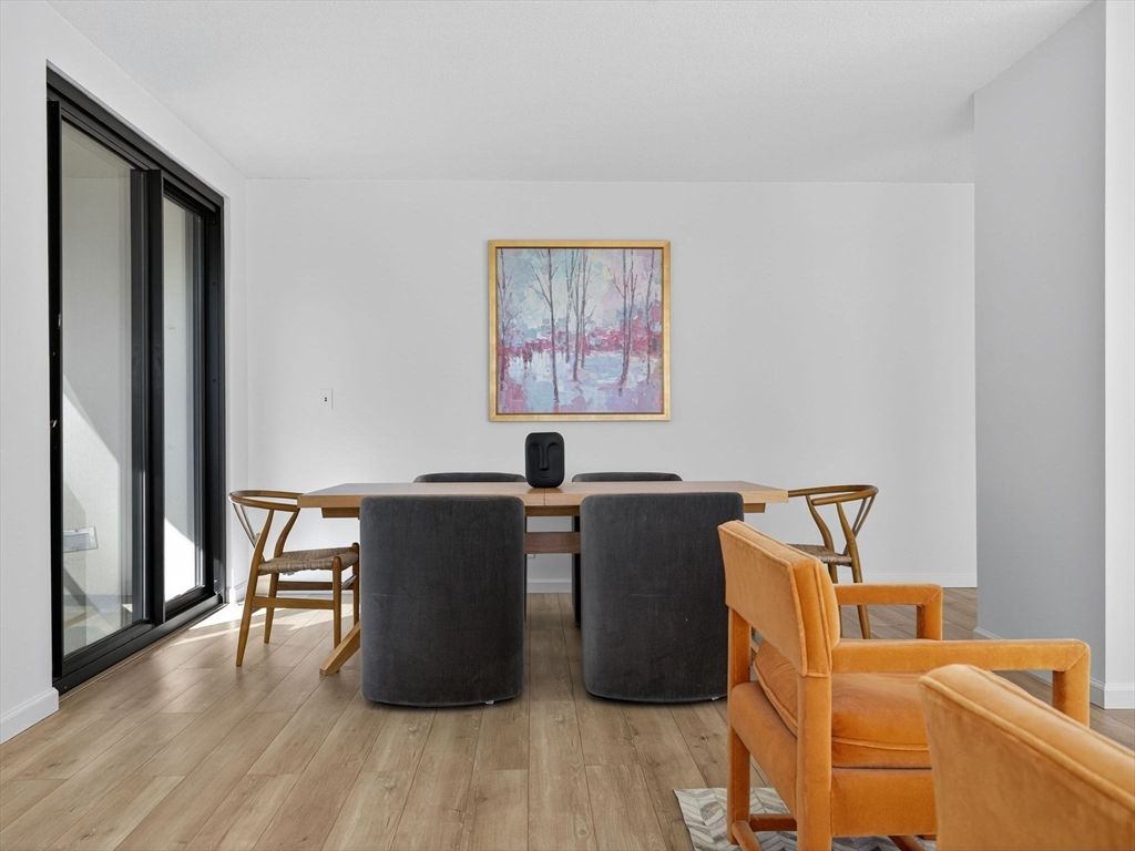Dining room, Interior, Wood Texture Flooring