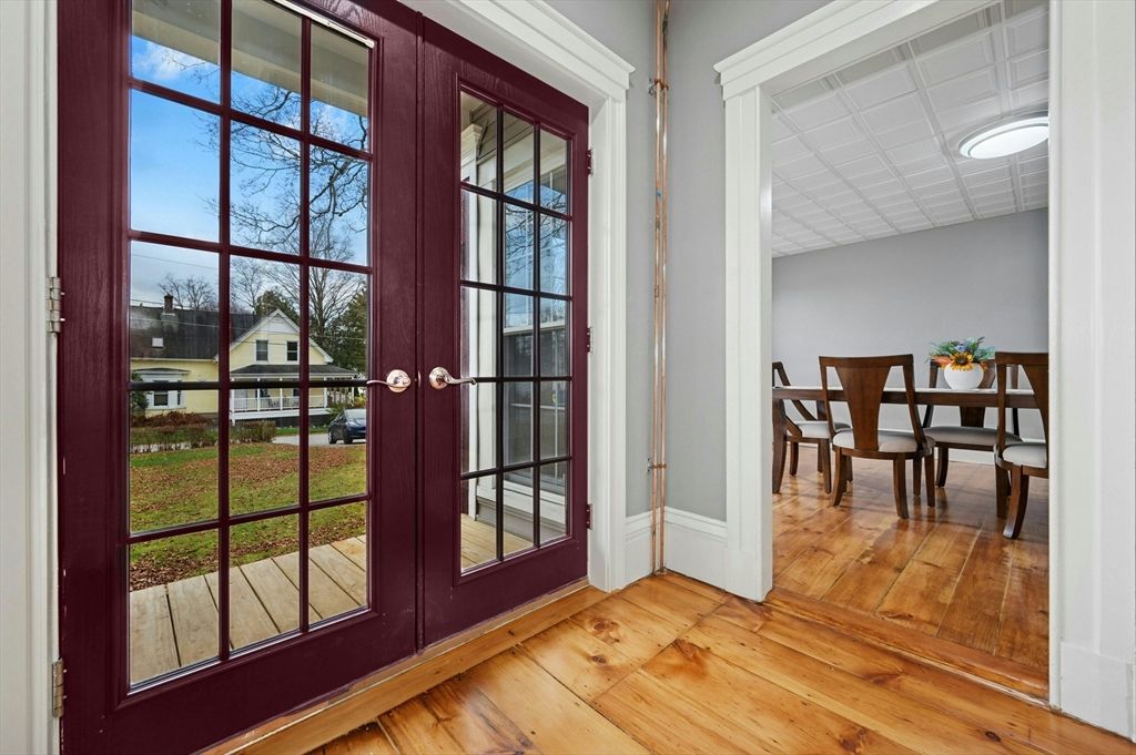 Dining room, Interior, Wood Texture Flooring