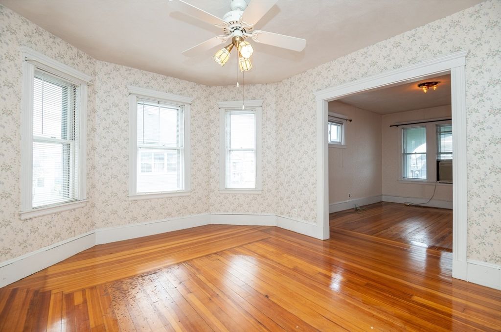Empty room, Interior, Wood Texture Flooring