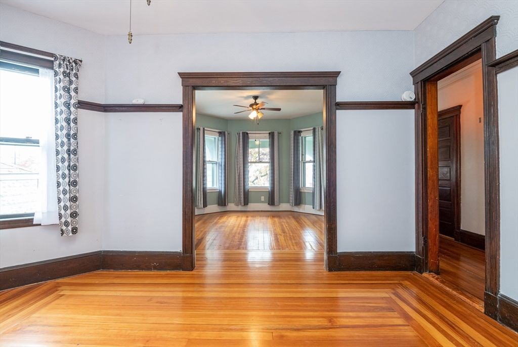 Empty room, Interior, Wood Texture Flooring