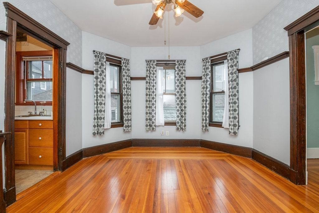 Empty room, Interior, Wood Texture Flooring