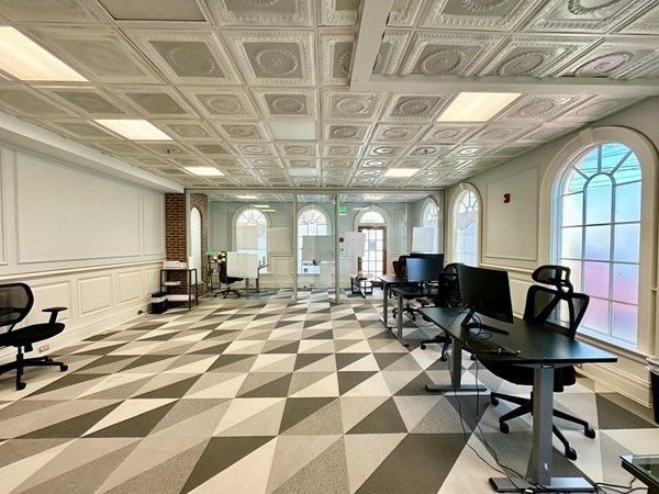 Home Office, Interior, Recessed Lighting