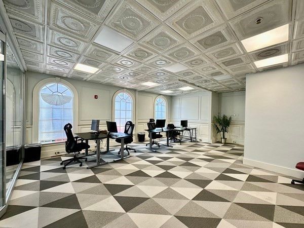 Home Office, Interior, Recessed Lighting