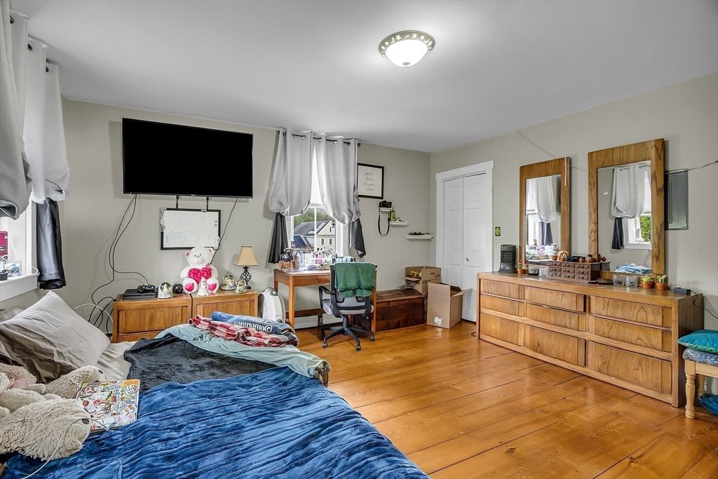 Bedroom, Home Office, Interior, Wood Texture Flooring