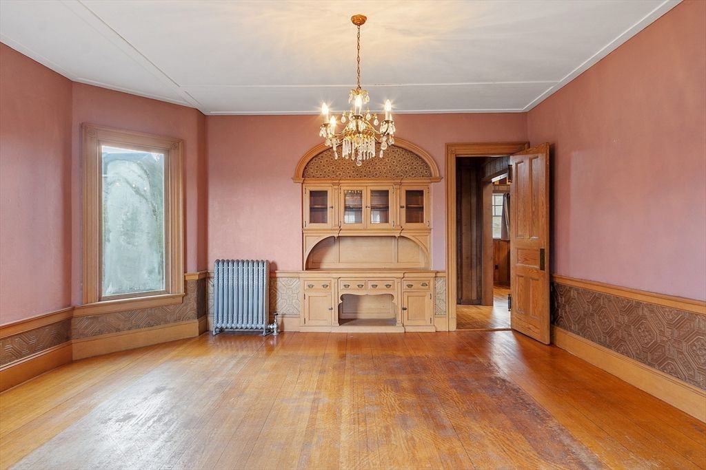 Chandelier, Interior, Wood Texture Flooring