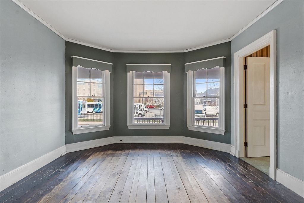 Empty room, Interior, Wood Texture Flooring