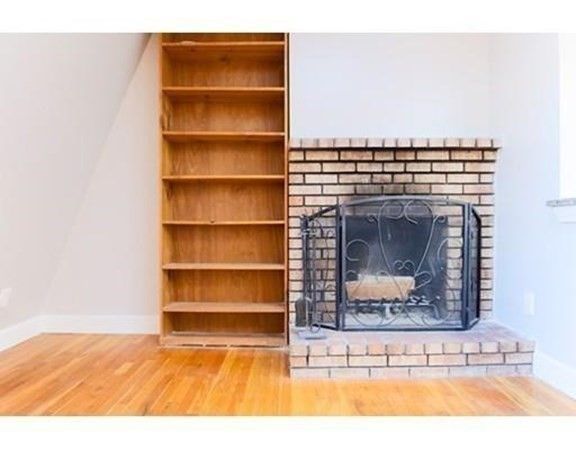 Fireplace, Interior, Wood Texture Flooring