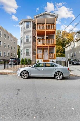 Exterior, Facade, Condo Building