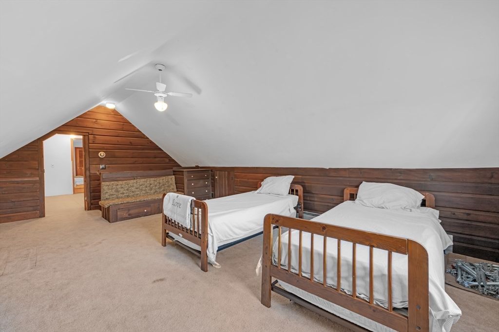 Bedroom, Interior, Wooden Walls