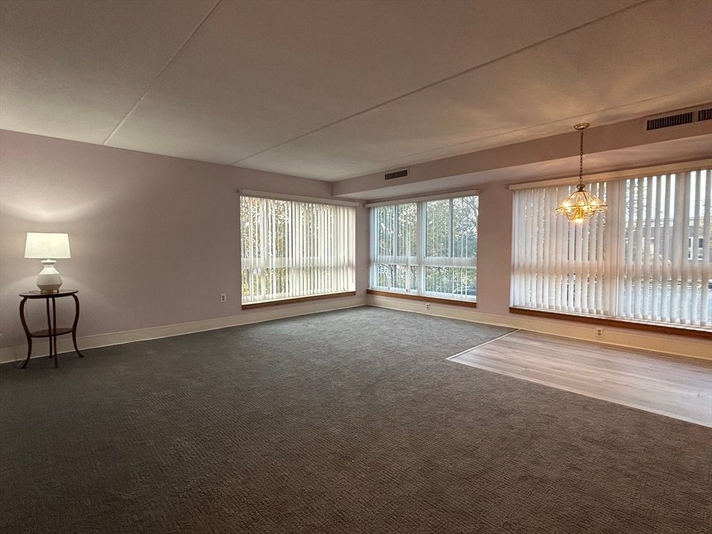 Chandelier, Empty room, Interior