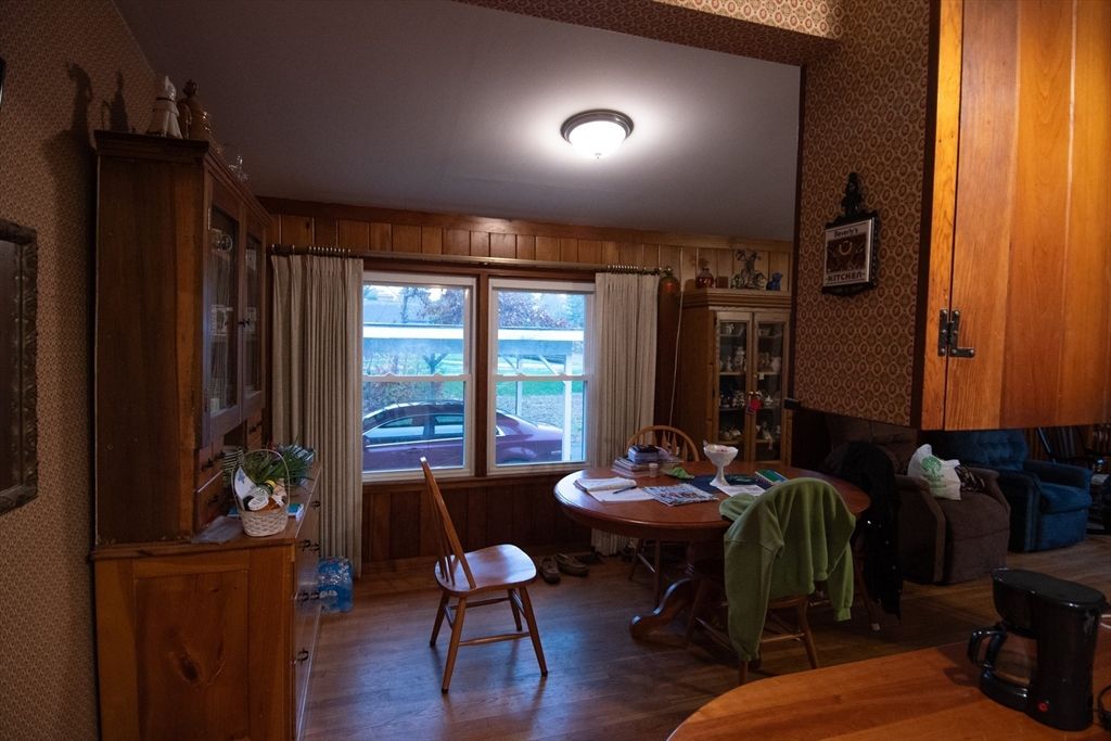 Dining room, Interior, Wood Texture Flooring
