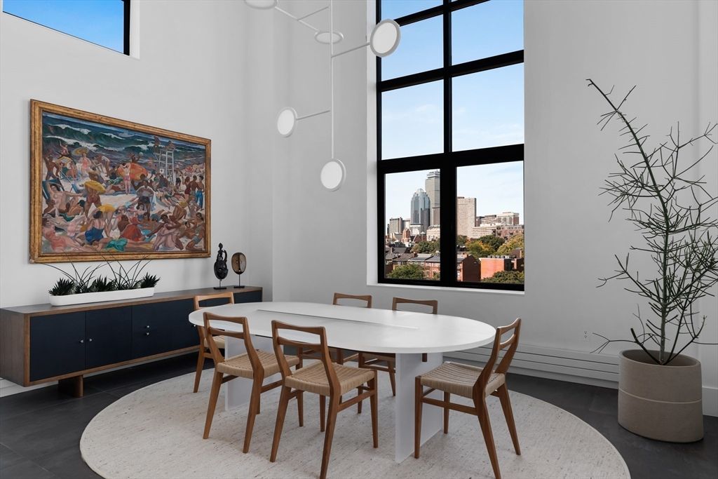 Dining room, Interior, Pendant Lights