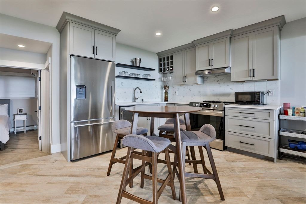 Interior, Kitchen, Recessed Lighting, Stainless Steel Appliances