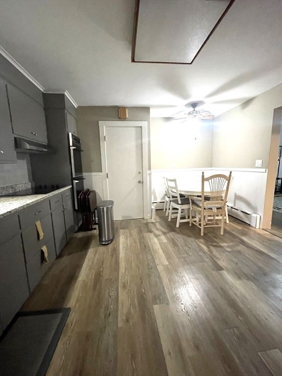 Dining room, Interior, Kitchen, Wood Texture Flooring