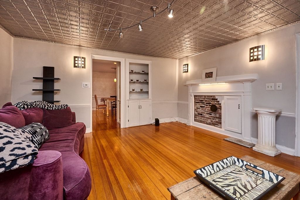 Fireplace, Interior, Living room, Wood Texture Flooring
