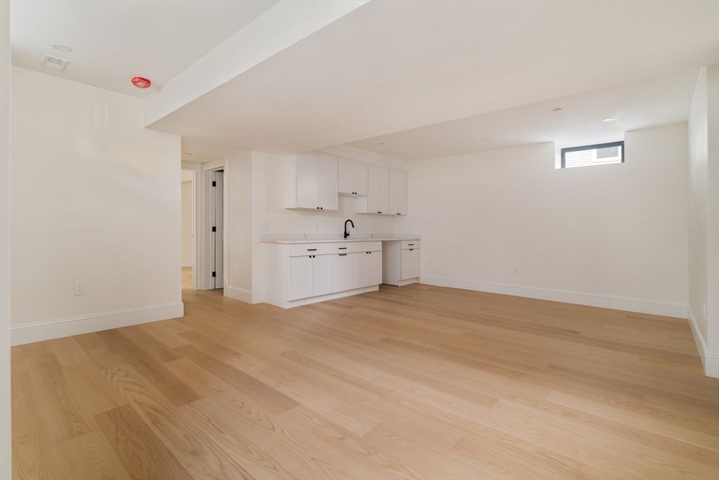 Empty room, Interior, Kitchen, Wood Texture Flooring