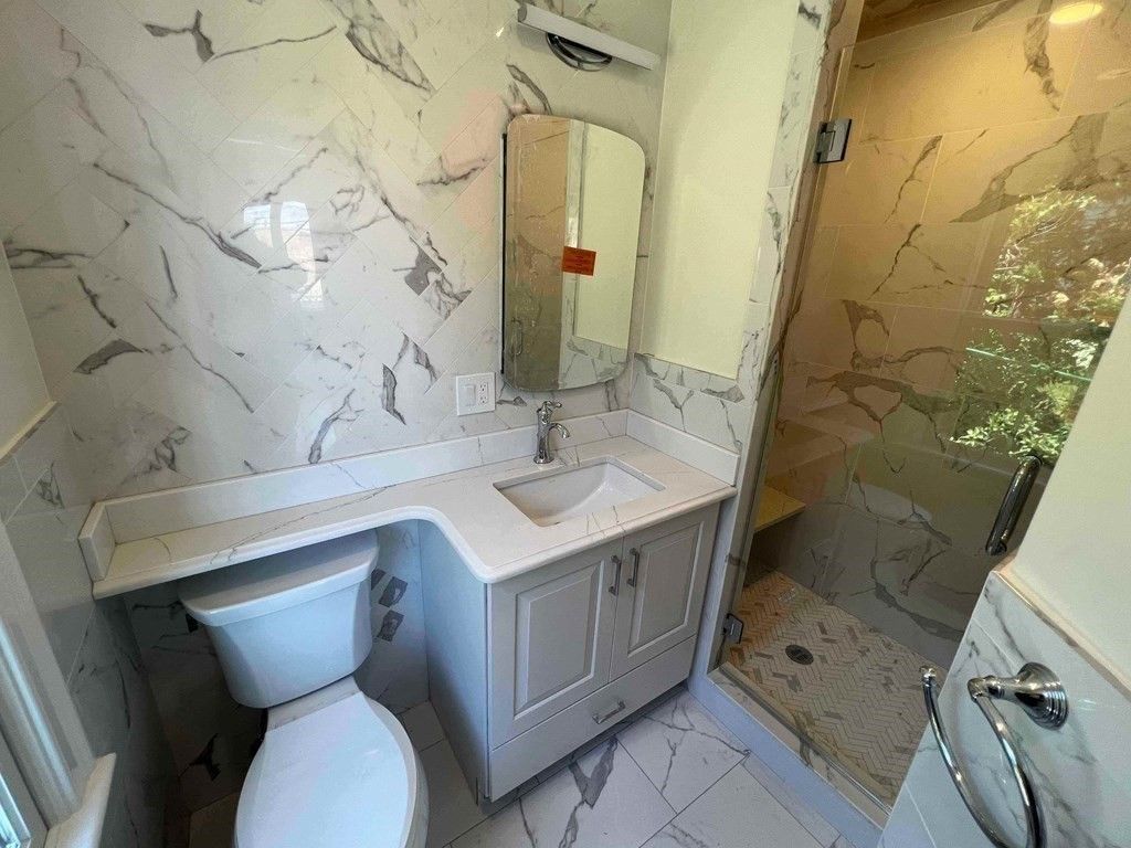 Bathroom, Interior, Marble Walls