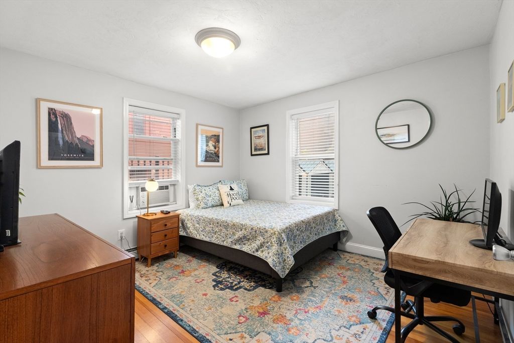 Bedroom, Home Office, Interior, Wood Texture Flooring