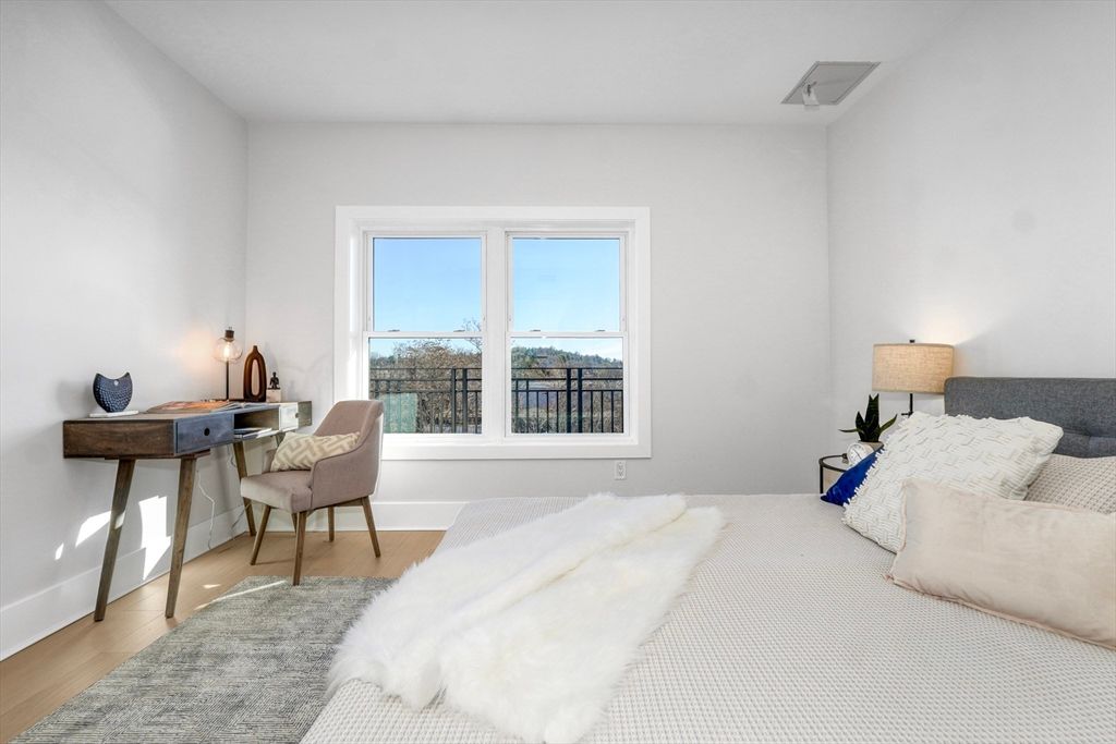 Bedroom, Home Office, Interior, Wood Texture Flooring