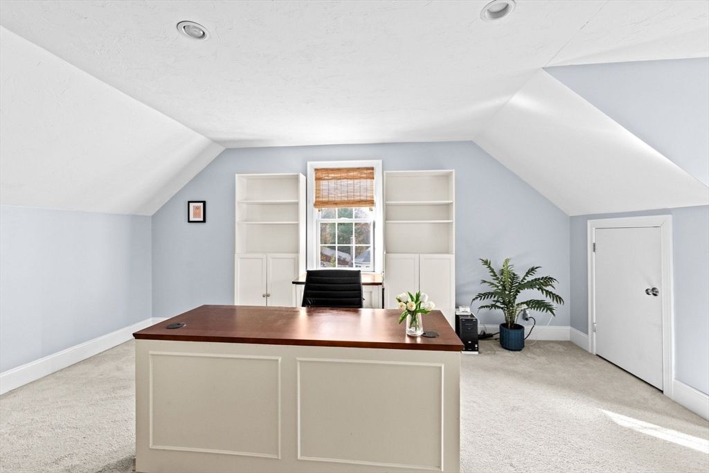 Home Office, Interior, Recessed Lighting