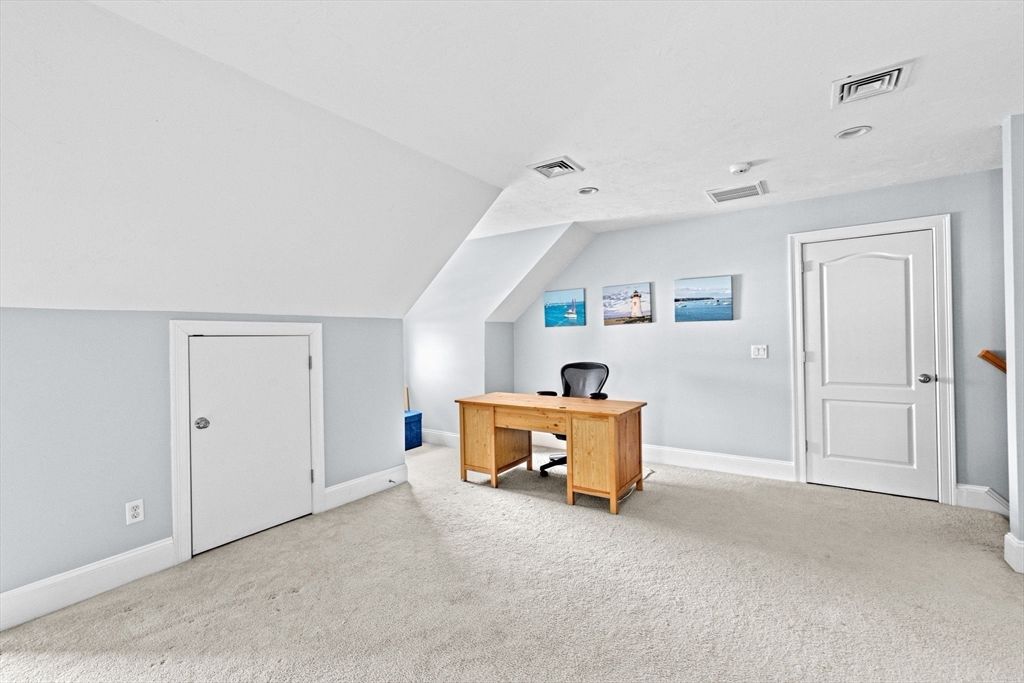 Home Office, Interior, Recessed Lighting