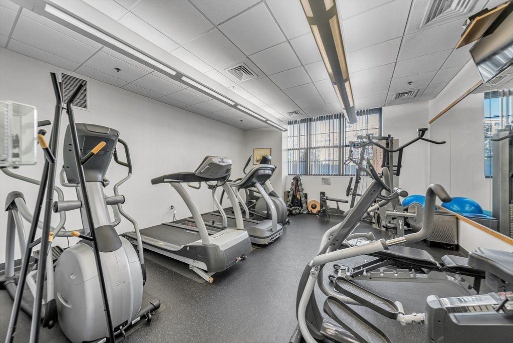 Fitness Equipment, Gym, Interior