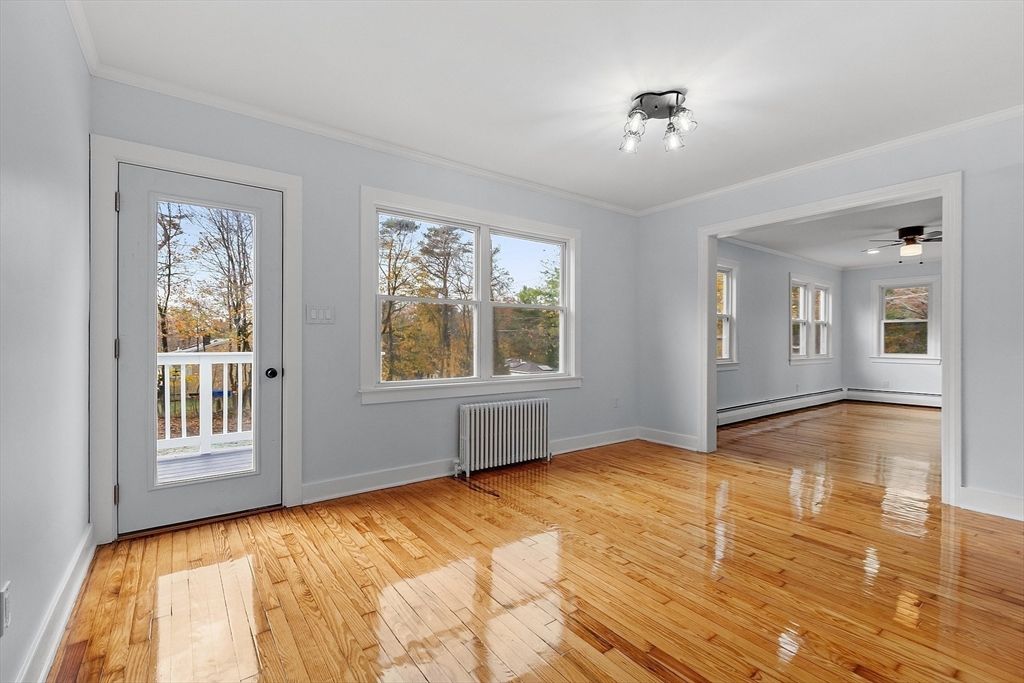 Empty room, Interior, Wood Texture Flooring