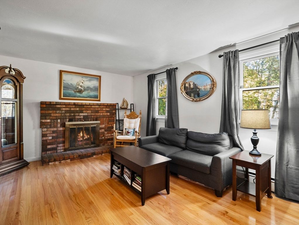 Fireplace, Interior, Living room, Wood Texture Flooring