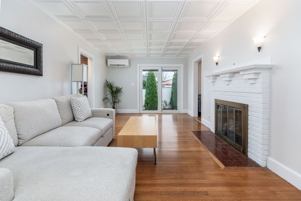 Fireplace, Interior, Living room, Wood Texture Flooring